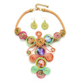African Collar Necklace Tribal Customs Wearing Jewelry Festival Exaggerated Style