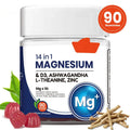 South African Ashwagandha MAGNESIUM 14-in-1 Magnesium Soft Candy Vitamin D3 Zinc L-Theanine