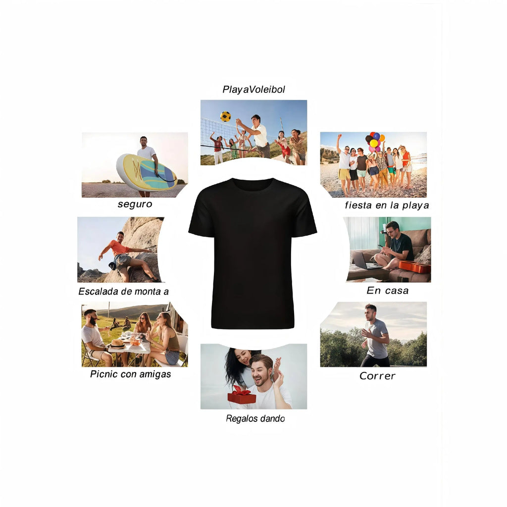 Unisex Crew Neck Short-Sleeve Cotton Casual T-Shirt - Digital Print Pan-African DNA Fingerprint & Vibrant Africa Map, Smooth Light Breathable Comfort Fit, All Seasons Sports Top, Local Warehouse Delivery, Discount Available