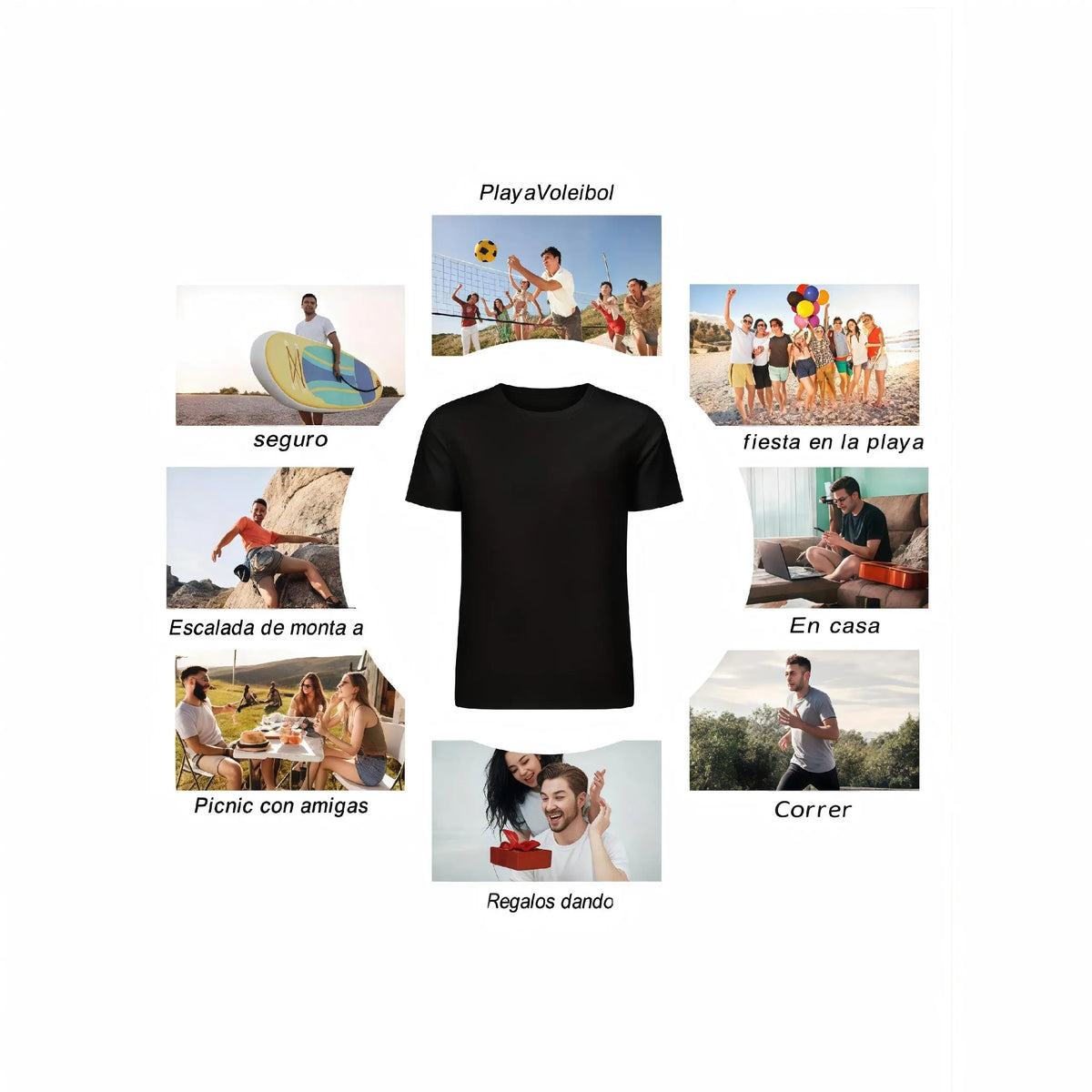 Unisex Crew Neck Short-Sleeve Cotton Casual T-Shirt - Digital Print Pan-African DNA Fingerprint & Vibrant Africa Map, Smooth Light Breathable Comfort Fit, All Seasons Sports Top, Local Warehouse Delivery, Discount Available